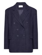 Margot Blazer Blazers Double Breasted Blazers Navy Hosbjerg
