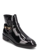 Women Boots Shoes Boots Ankle Boots Ankle Boots Flat Heel Black Tamari...