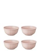 Søholm Solvej - Skål Soft Pink 15 Cm 4 Stk Home Tableware Bowls Breakf...