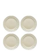 Søholm Solvej Lunch Plate 4 Pcs Home Tableware Plates Dinner Plates Ye...