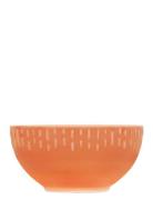 Confetti Apricot Skål M/Relief Porcelæn 14 Cm. Home Tableware Bowls Br...