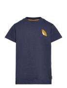 Lucca Tops T-shirts Short-sleeved Blue TUMBLE 'N DRY