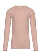 Nmfgago Kin Ls Slim Top Lil Tops T-shirts Long-sleeved T-shirts Pink L...