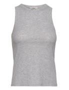 Coly Caraco Pyjama Top Tops T-shirts & Tops Sleeveless Grey Etam