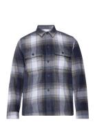 Hco. Guys Wovens Tops Overshirts Blue Hollister