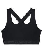 Crossback Mid Bra Sport Bras & Tops Sports Bras - All Black Under Armo...