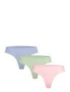 Seamless String 3-Pack Stringit Alusvaatteet Green Missya