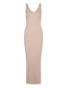 Alana Beach Dress Maksimekko Juhlamekko Beige Missya