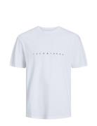 Jjestar Jj Tee Ss Noos Tops T-shirts Short-sleeved White Jack & J S