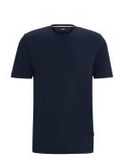 Thompson 02 Tops T-shirts Short-sleeved Navy BOSS