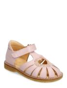 Sandals - Flat - Closed Toe - Shoes Summer Shoes Sandals Pink ANGULUS