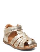 Bisgaard Carly Shoes Summer Shoes Sandals Gold Bisgaard