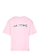 Short Sleeves Tee-Shirt Tops T-shirts Short-sleeved Pink Little Marc J...