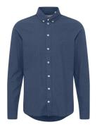 Cfanton Ls Bd Fil A Fil Shirt Tops Shirts Casual Navy Casual Friday