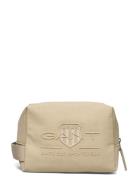 Tonal Shield Wash Bag Toilettilaukut Beige GANT