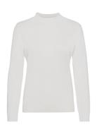 Pullover-Knit Light Tops Knitwear Jumpers White Brandtex