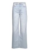 Idun Straight Jeans Bottoms Jeans Straight-regular Blue Gina Tricot