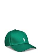 Polyester-Twill Poloplayer Cap Accessories Headwear Caps Green Ralph L...