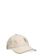 Logo Arch Cap Accessories Headwear Caps Beige GANT