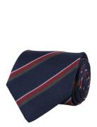 Regimental Silk Tie Solmio Kravatti Blue Portia 1924