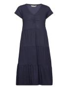 Freya Dress Polvipituinen Mekko Navy ODD MOLLY