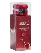 Gel Manicure Kit Ruby Red Geelikynsilakka Kynsilakka Red Le Mini Macar...