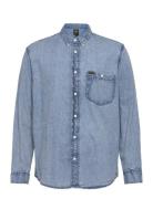 Riveted Shirt Tops Shirts Casual Blue Lee Jeans