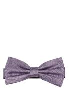 Paisley Silk Bow Tie Rusetti Pink Portia 1924