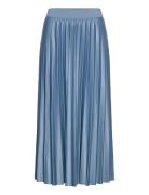 Vinitban Midi Skirt - Noos Polvipituinen Hame Blue Vila