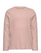 T-Shirt Ls Tops T-shirts Long-sleeved T-shirts Pink En Fant