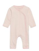 Wholesuit Y/D Stripe Pitkähihainen Body Pink Fixoni