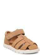 Bisgaard Beka S Shoes Summer Shoes Sandals Beige Bisgaard