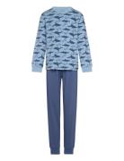 Pyjama Set Ls Pyjamasetti Pyjama Blue CeLaVi