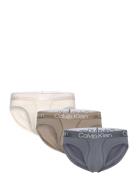 Hip Brief 3Pk Y-sepalus Briefs Alushousut Blue Calvin Klein