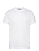 Institutional Tee Tops T-shirts Short-sleeved White Calvin Klein Jeans