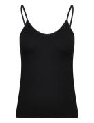 Emmy Cashmere Singlet Tops T-shirts & Tops Sleeveless Black Swedish St...