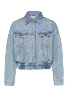 Batwing Rider Jacket Farkkutakki Denimtakki Blue Lee Jeans