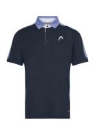 Slice Polo Shirt Men Tops Polos Short-sleeved Navy Head