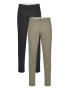 Jpstmarco Jjdave 2Pk Mp Bottoms Trousers Chinos Black Jack & J S