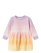 Nmfdirainbow Ls Swe Dress Unb Dresses & Skirts Dresses Casual Dresses ...