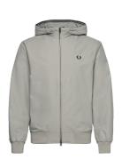 Hooded Brentham Jkt Ohut Takki Grey Fred Perry