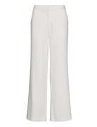 Brielle Trousers Bottoms Trousers Wide Leg White Ida Sjöstedt