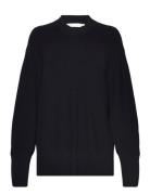 Rudiiw Crew Neck Tops Knitwear Jumpers Black InWear