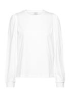 Vmkerry Ls O-Neck Top Vma Noos Tops Knitwear Jumpers White Vero Moda