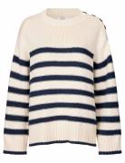 Mafryderyka Tops Knitwear Jumpers Cream Masai