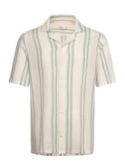 Hco. Guys Wovens Tops Shirts Short-sleeved Cream Hollister