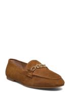 Averi Ii Suede Loafer Loaferit Matalat Kengät Brown Lauren Ralph Laure...