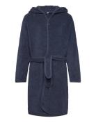 Organic Bath Robe Aamutakki Kylpytakki Navy Pippi