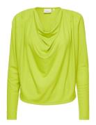 Uminagz Blouse Tops Blouses Long-sleeved Green Gestuz