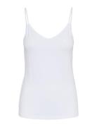 Pcsirene Singlet Jrs Noos Tops T-shirts & Tops Sleeveless White Pieces